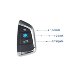 BMW F15 style key for E series - all frequencies supported